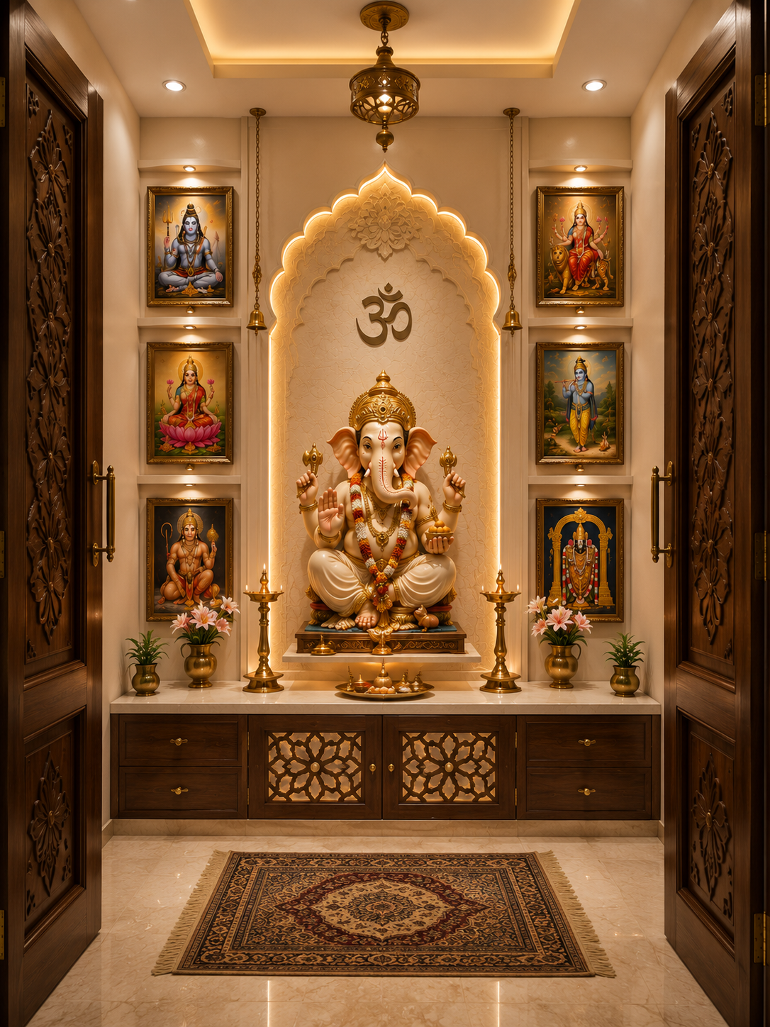Traditional Pooja Room